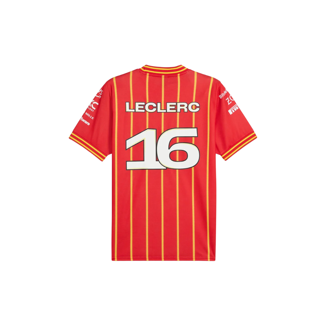 Scuderia Ferrari Jersey de Futbol Charles Leclerc 2024