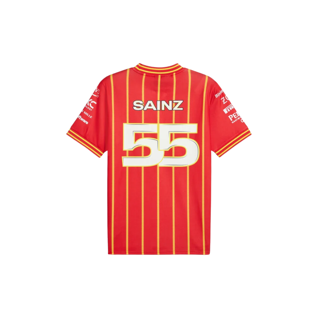Scuderia Ferrari Jersey de Futbol Carlos Sainz Jr. 2024