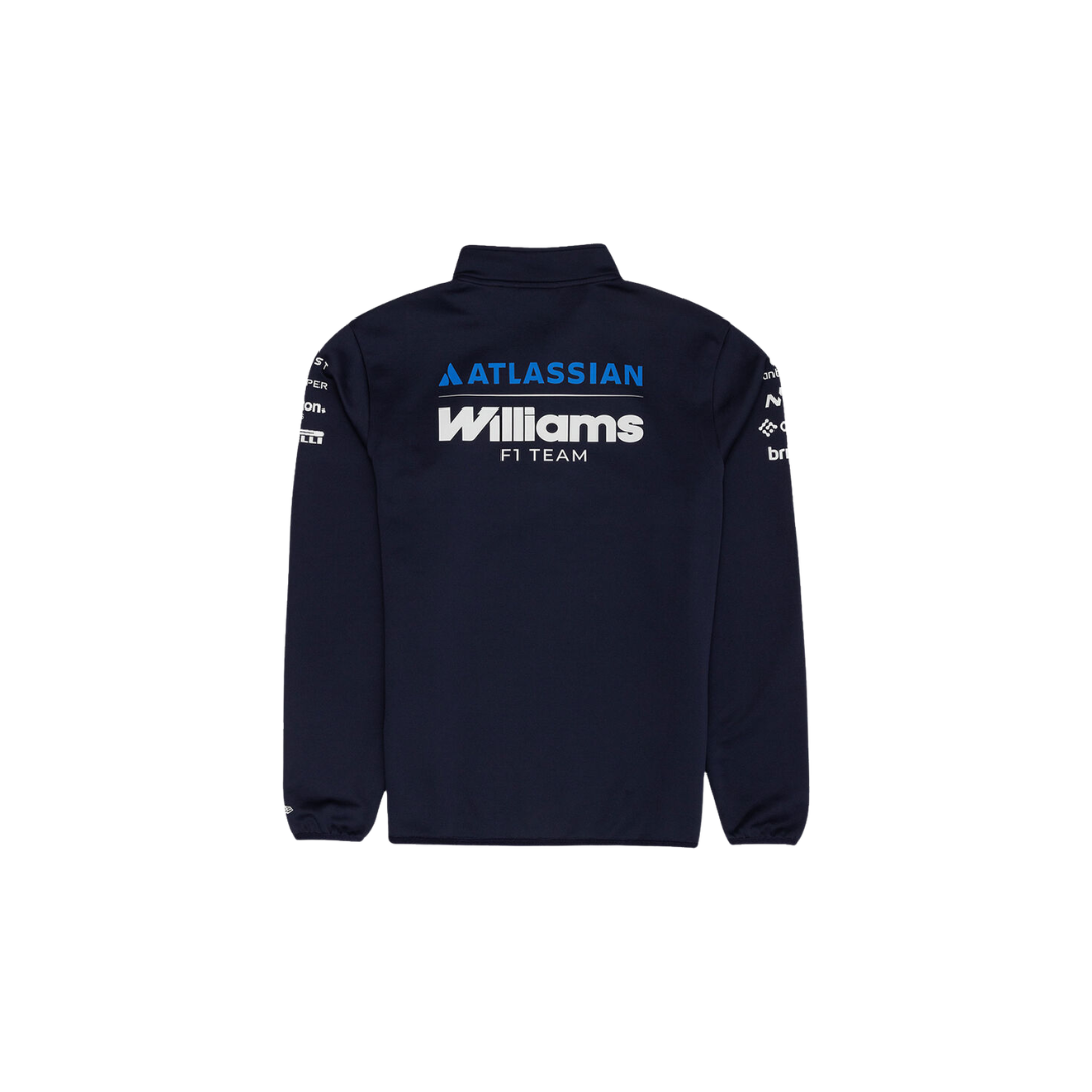 Williams F1 Sudadera Cierre 1/4 de Equipo 2026