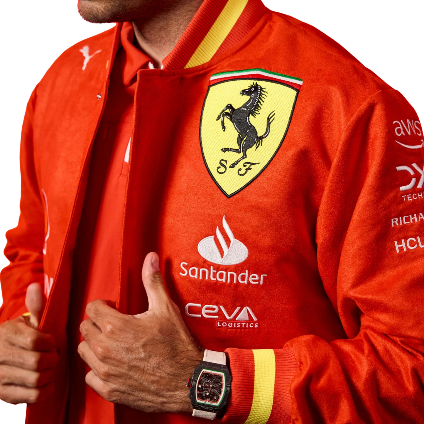 Scuderia Ferrari Chamarra Varsity 2024