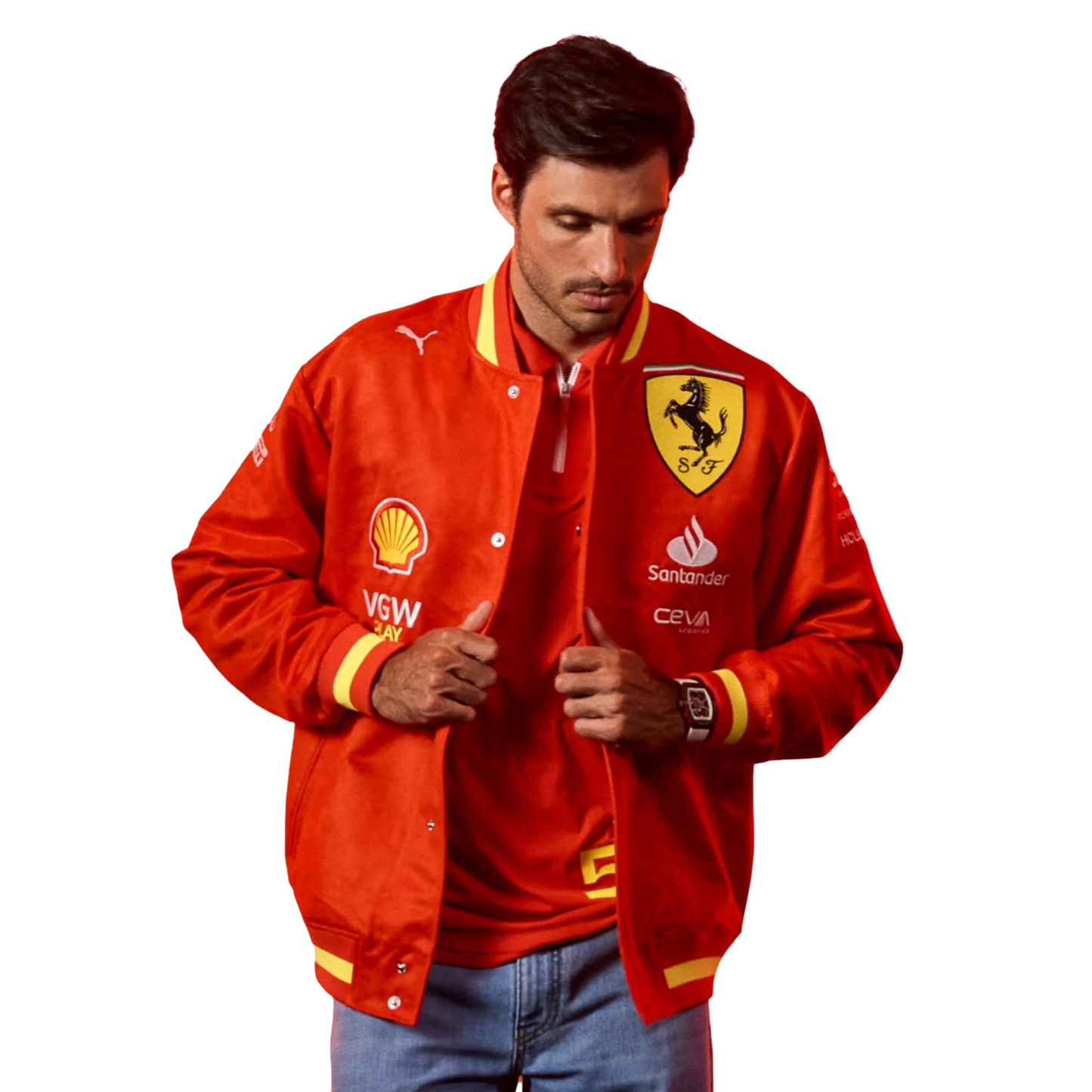 Scuderia Ferrari Chamarra Varsity 2024