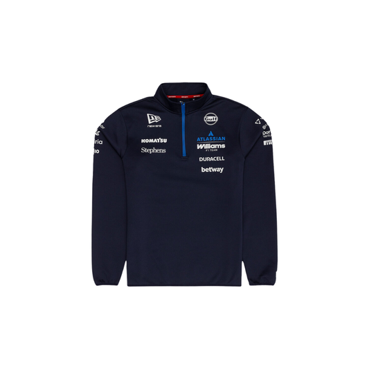Williams F1 Sudadera Cierre 1/4 de Equipo 2026