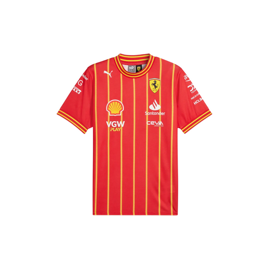 Scuderia Ferrari Jersey de Futbol Carlos Sainz Jr. 2024