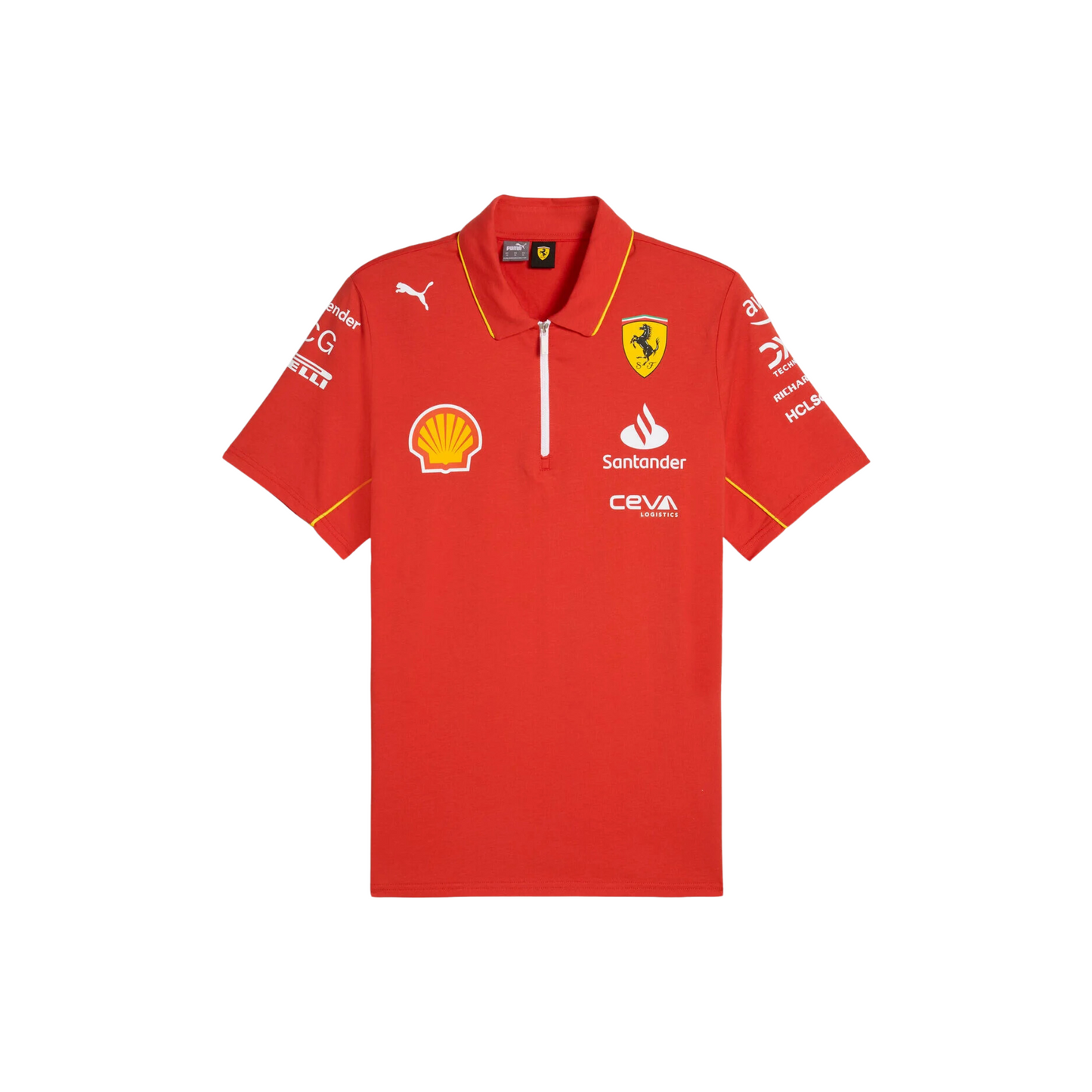 Polo de equipo Scuderia Ferrari 2024