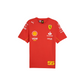 Camiseta de piloto Carlos Sainz Jr. Scuderia Ferrari 2024