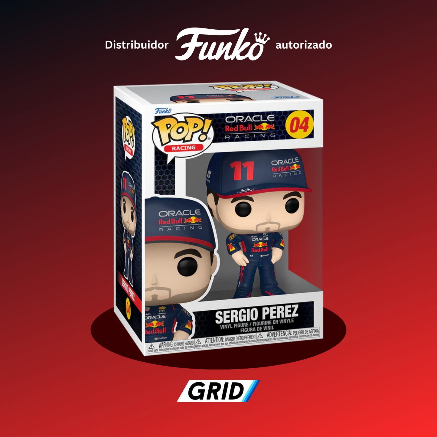 Funko Pop! Red Bull Racing Sergio Pérez