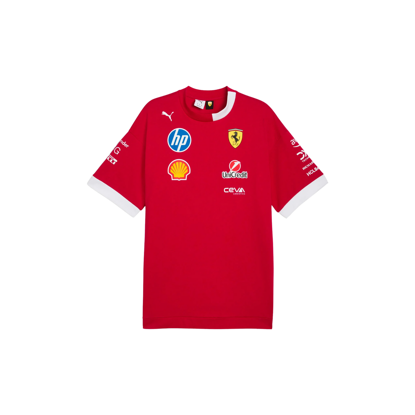 Scuderia Ferrari Camiseta Oversize 2025