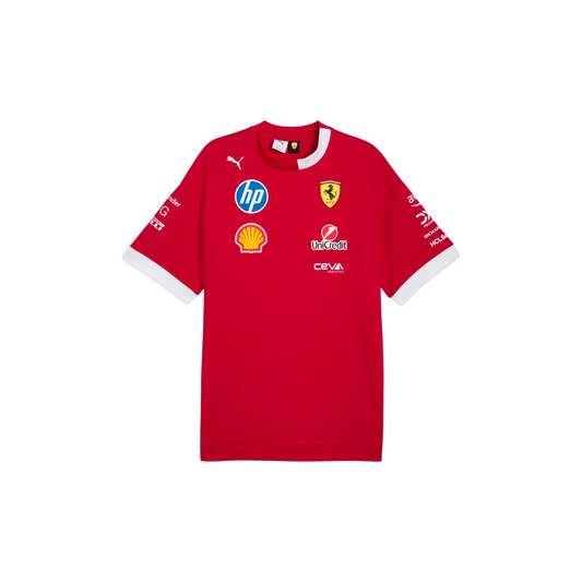 Scuderia Ferrari Camiseta Oversize 2025